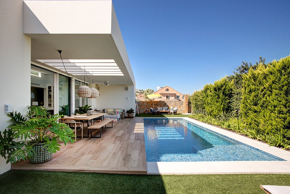 Moderne villa gebouwd door Vives Pons Homes