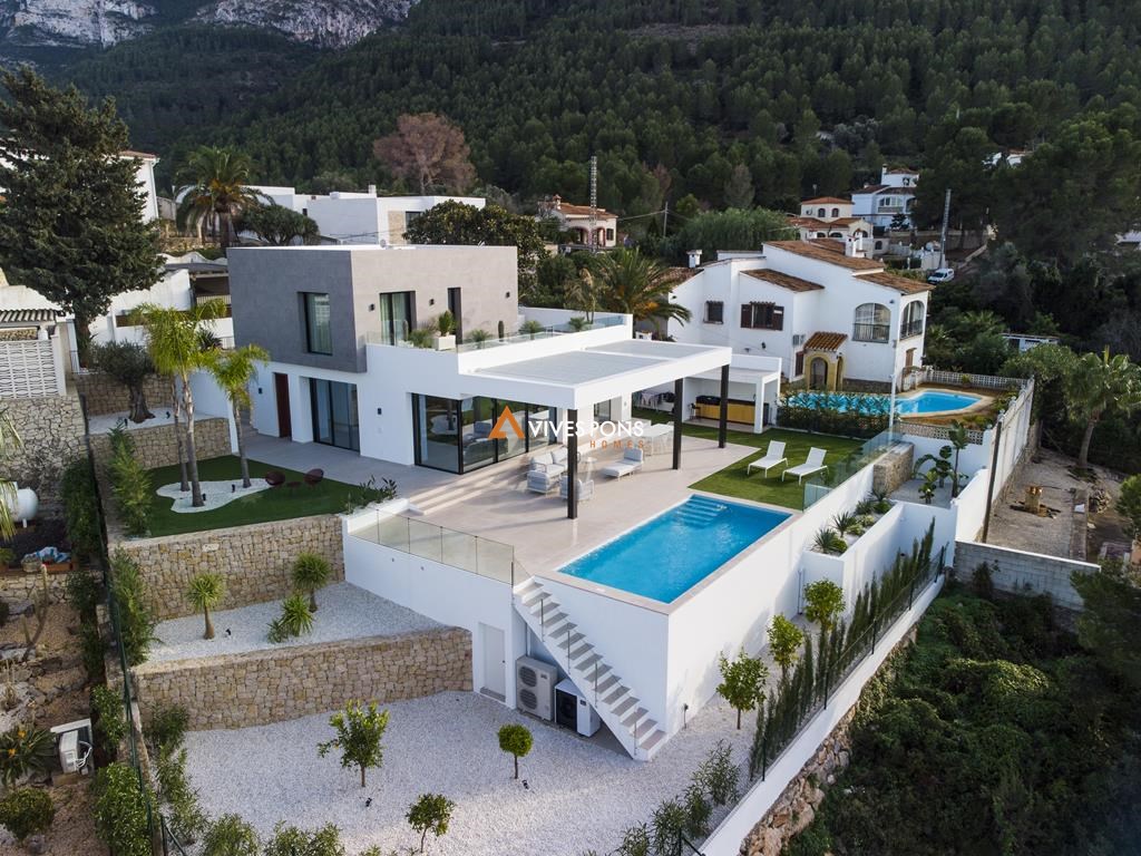 Moderne villa met uitzicht in Dénia